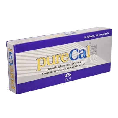 PURECAL CHEWABLE TABS 30`S